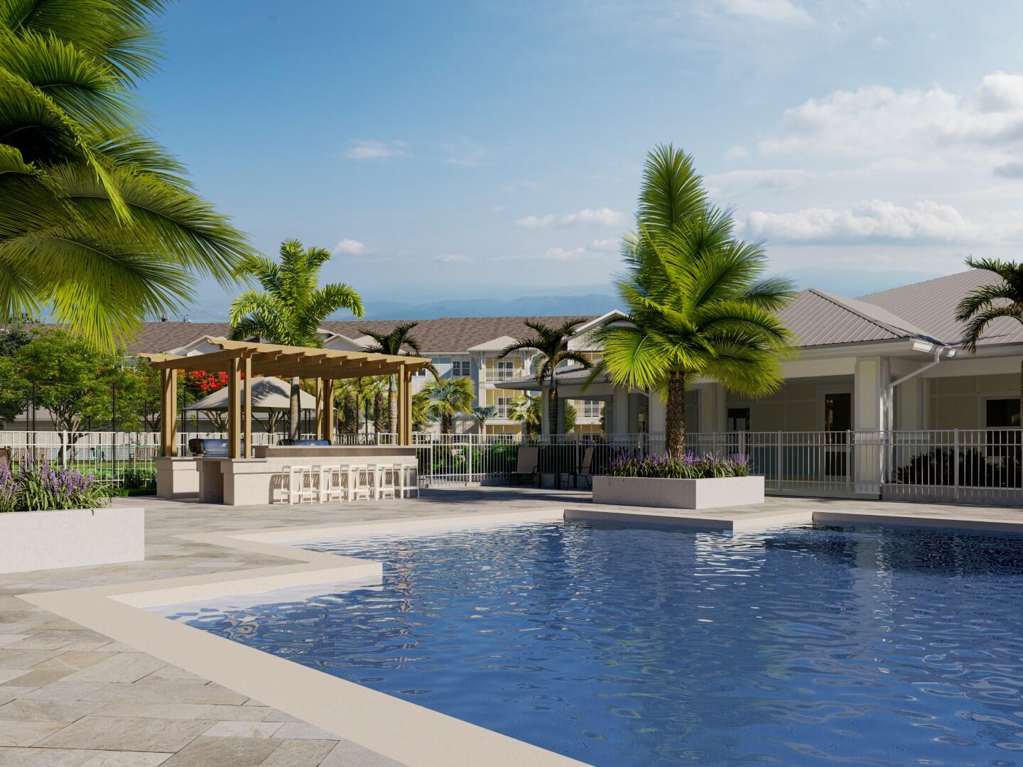 1916 Northwest Federal Highway, Unit 3106 Stuart, FL 34994 - Photo 19 of 26 a view of a building and a yard