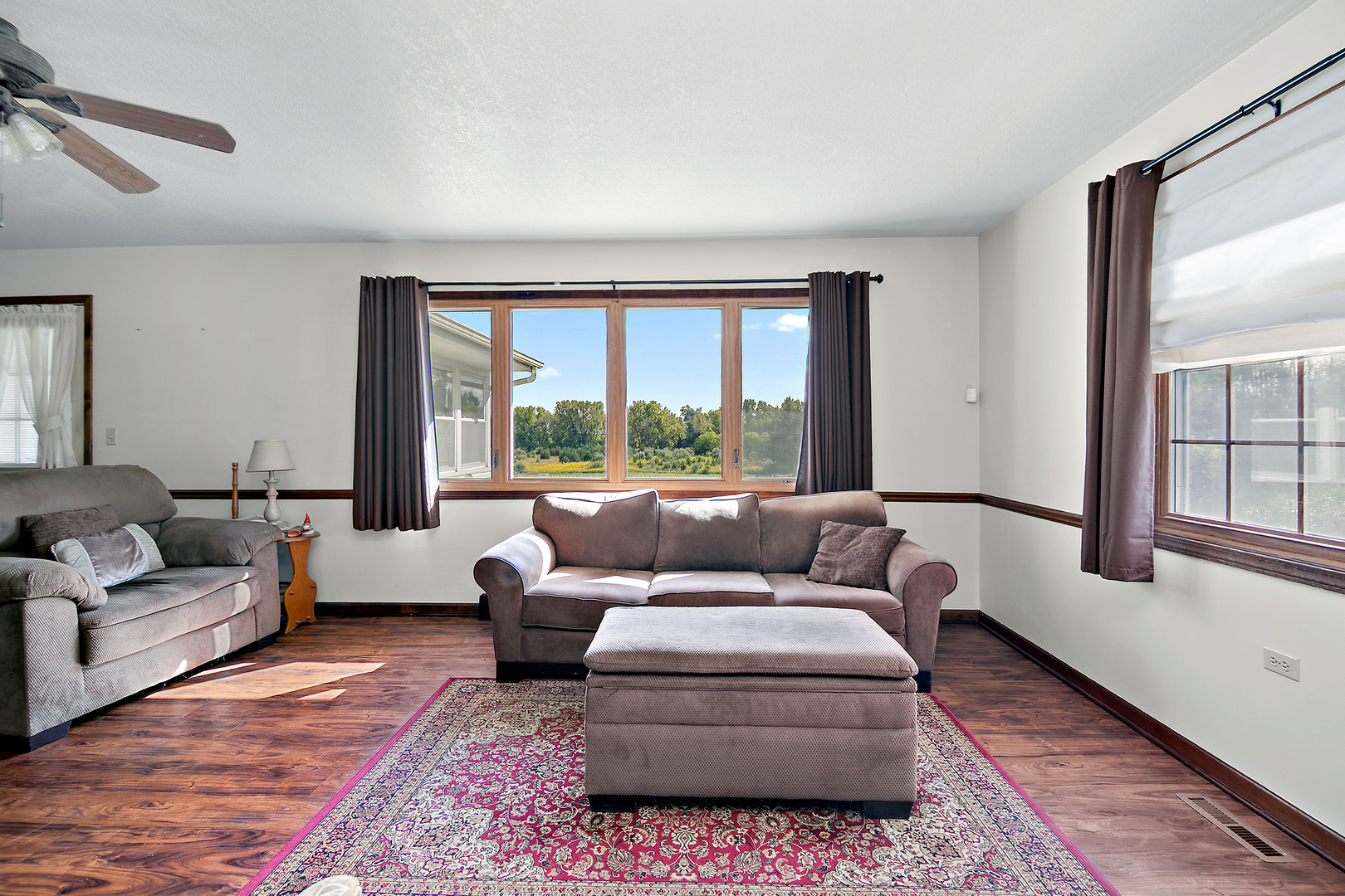 52 Highway 45 Sigel, IL 62462 - Photo 2 of 57 a living room with furniture and a large window