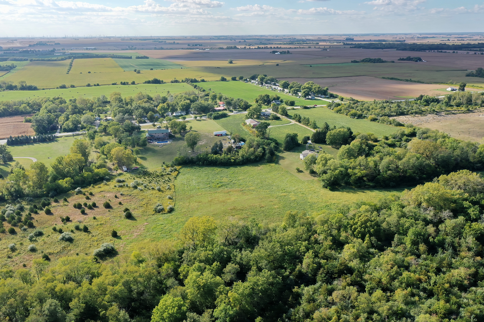 52 Highway 45 Sigel, IL 62462 - Photo 30 of 57 a view of a garden with a building