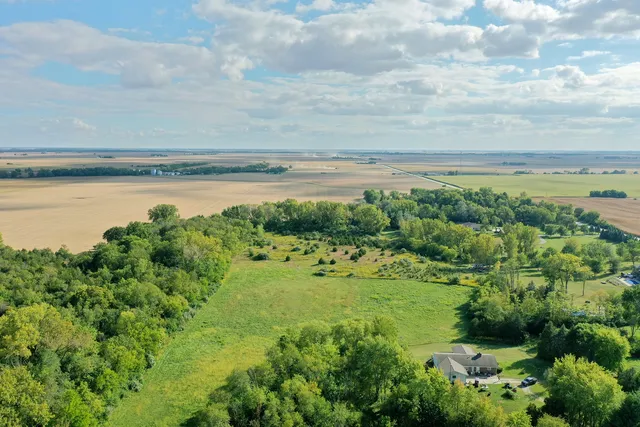 a view of an outdoor space and yard