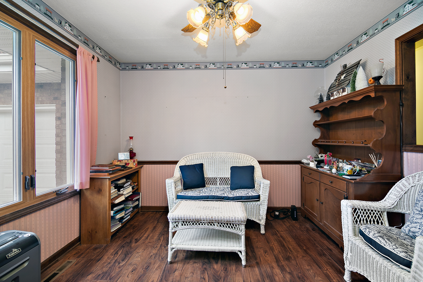 52 Highway 45 Sigel, IL 62462 - Photo 9 of 57 a living room with furniture and a fireplace