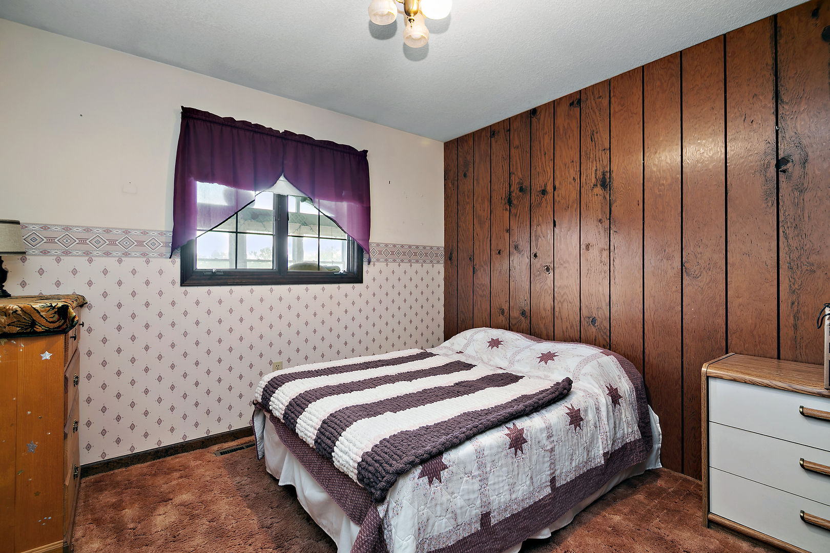 52 Highway 45 Sigel, IL 62462 - Photo 10 of 57 a bedroom with a bed and a mirror