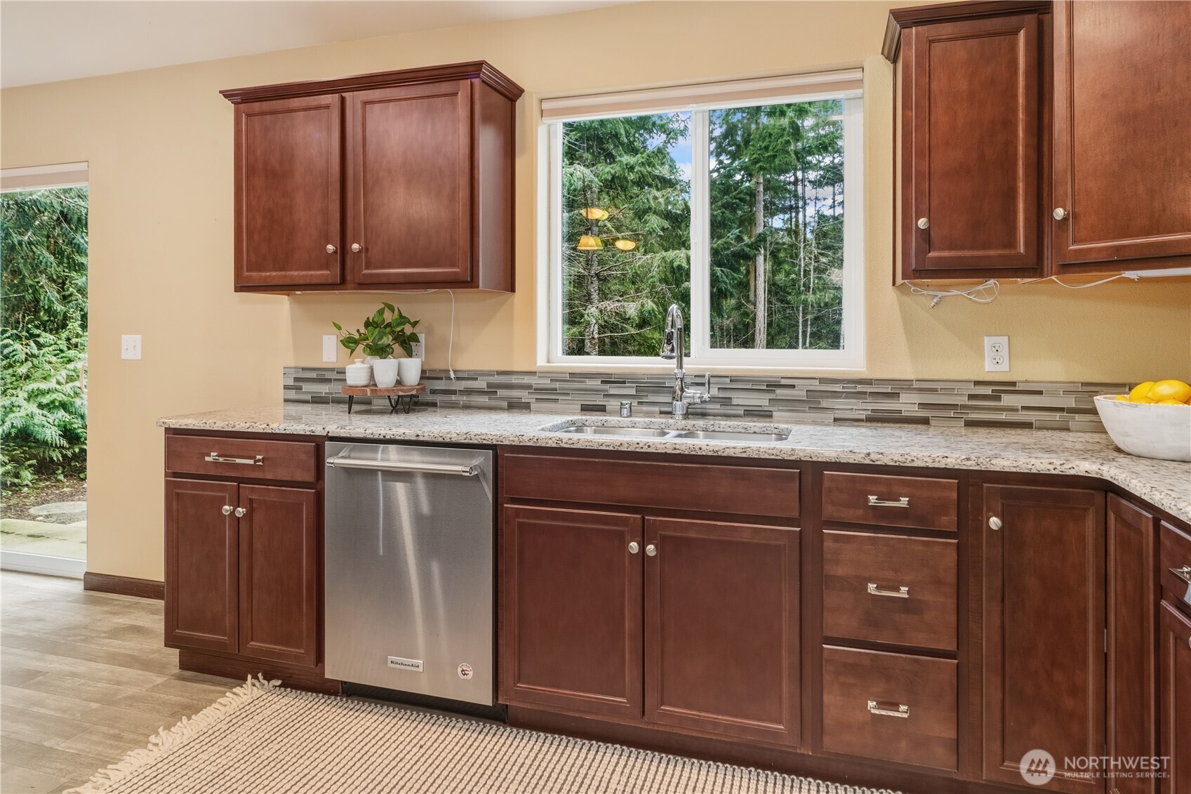 1914 South Discovery Road Port Townsend, WA 98368 - Photo 11 of 39 a kitchen with a sink a window and cabinets
