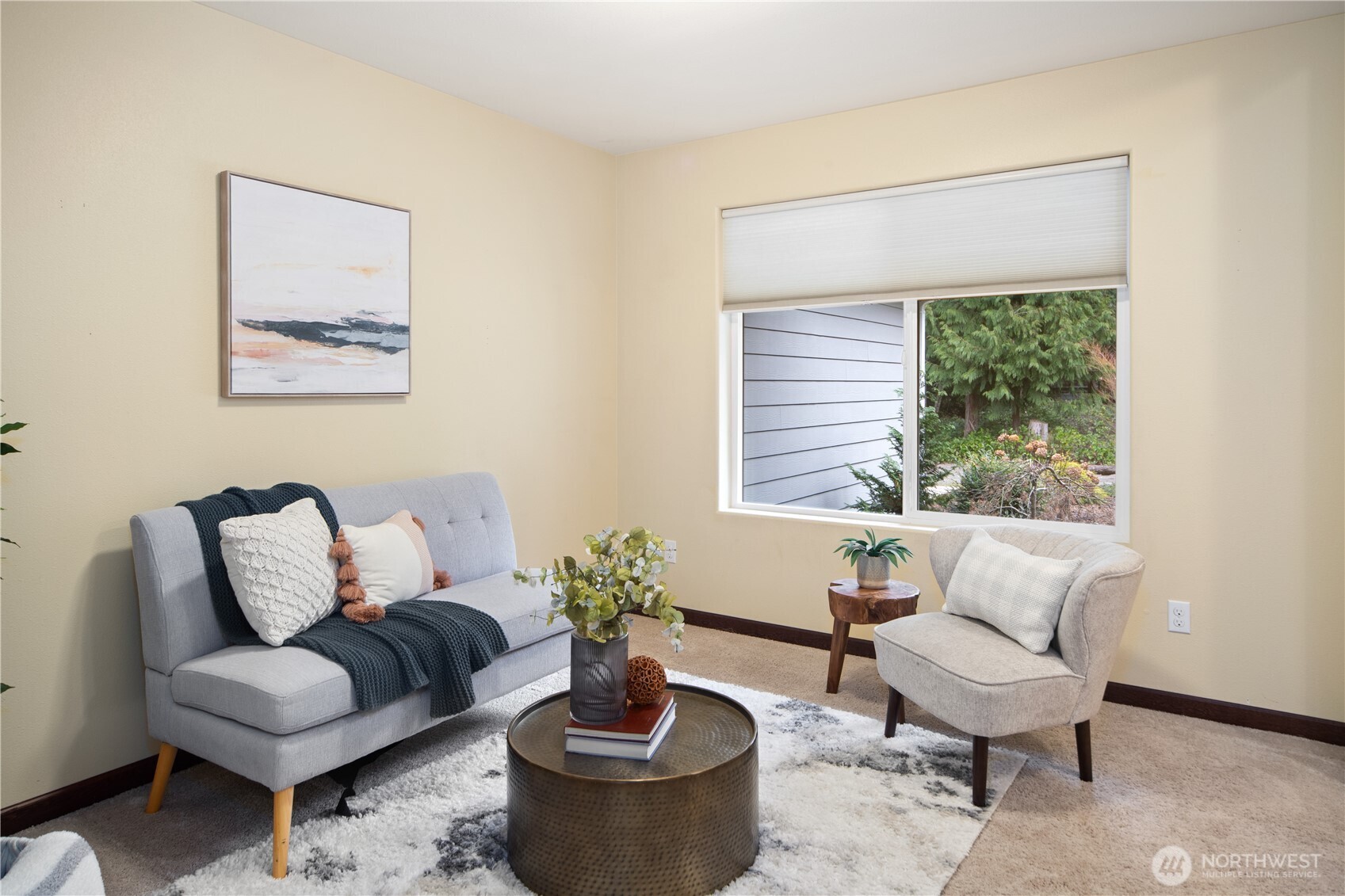 1914 South Discovery Road Port Townsend, WA 98368 - Photo 20 of 39 a living room with furniture and a potted plant