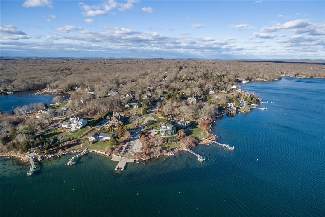 57 Verdi Road Westerly, RI 02891 - Photo 30 of 34 Aerial view of Shelter Harbor and the access at the end of Wagner Road.