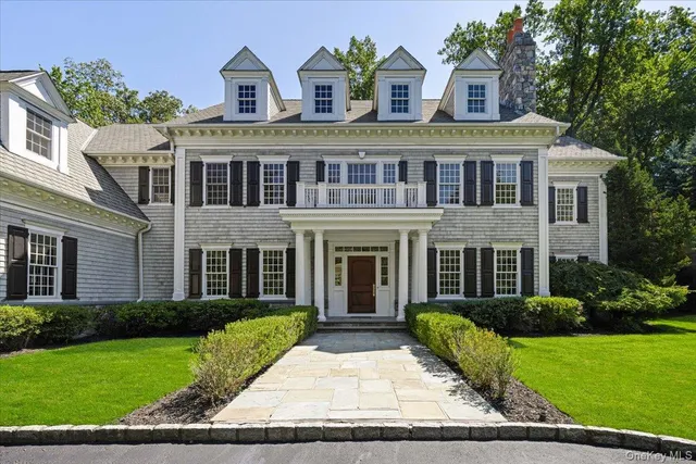 front view of house with a yard