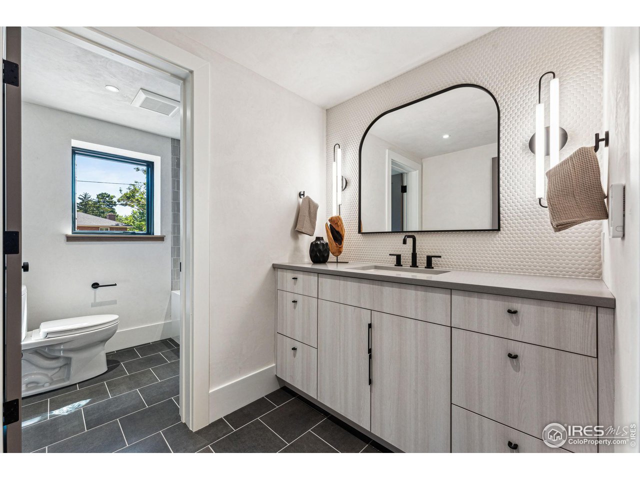 814 7th Street Boulder, CO 80302 - Photo 34 of 40 Lower level bath with heated floors