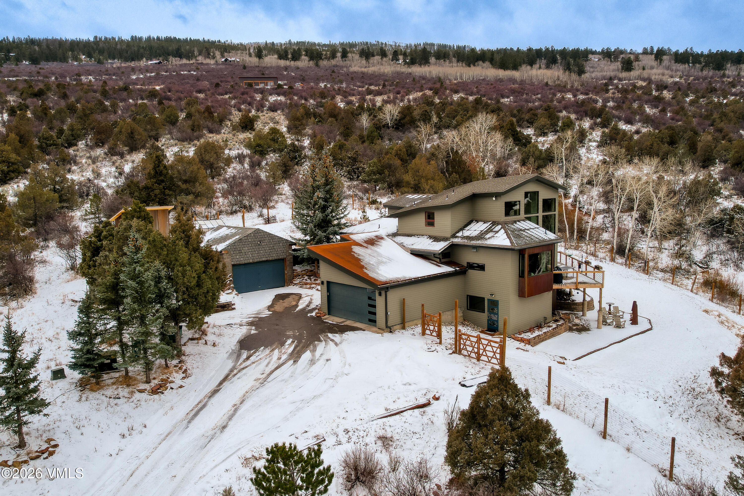 948 Wolcott Springs Road Wolcott, CO 81655 - Photo 2 of 49 a view of a town with big yard