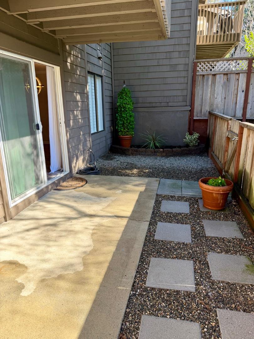 311 Bean Creek Road, Unit 305 Scotts Valley, CA 95066 - Photo 11 of 11 a view of a backyard with sitting area