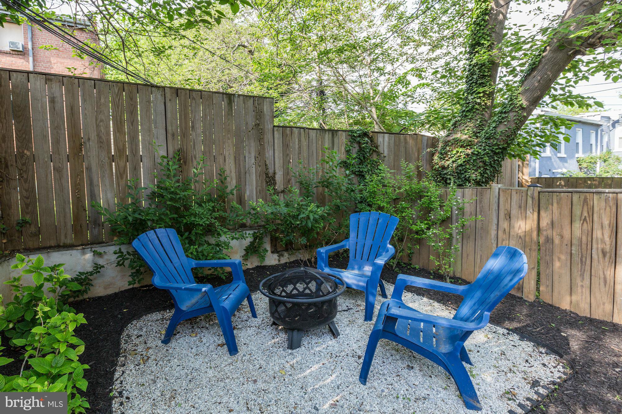 509 P Street Northwest, Unit 1 Washington, DC 20001 - Photo 18 of 21 Exterior - Patio and Yard
