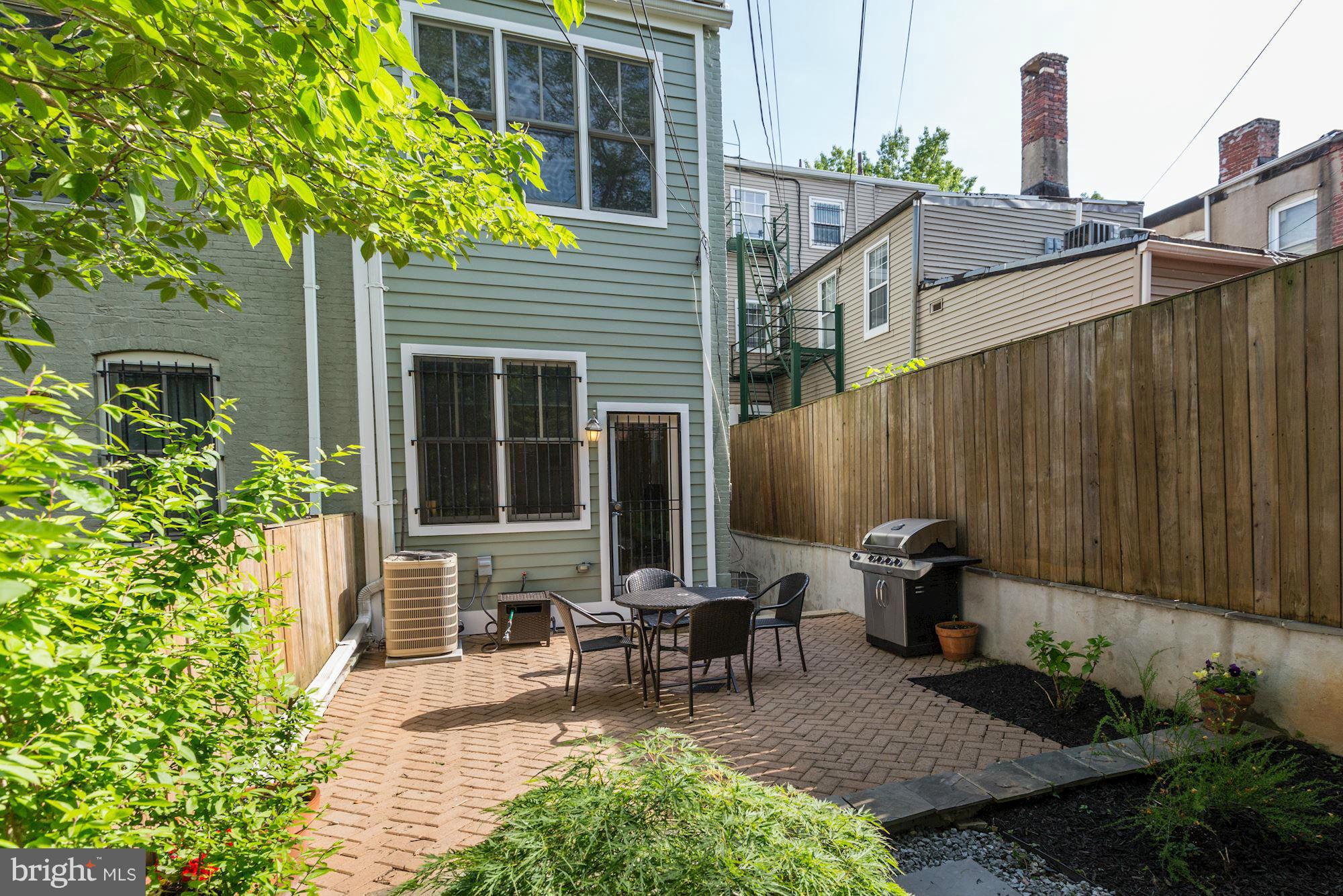 509 P Street Northwest, Unit 1 Washington, DC 20001 - Photo 19 of 21 Exterior - Patio and Yard