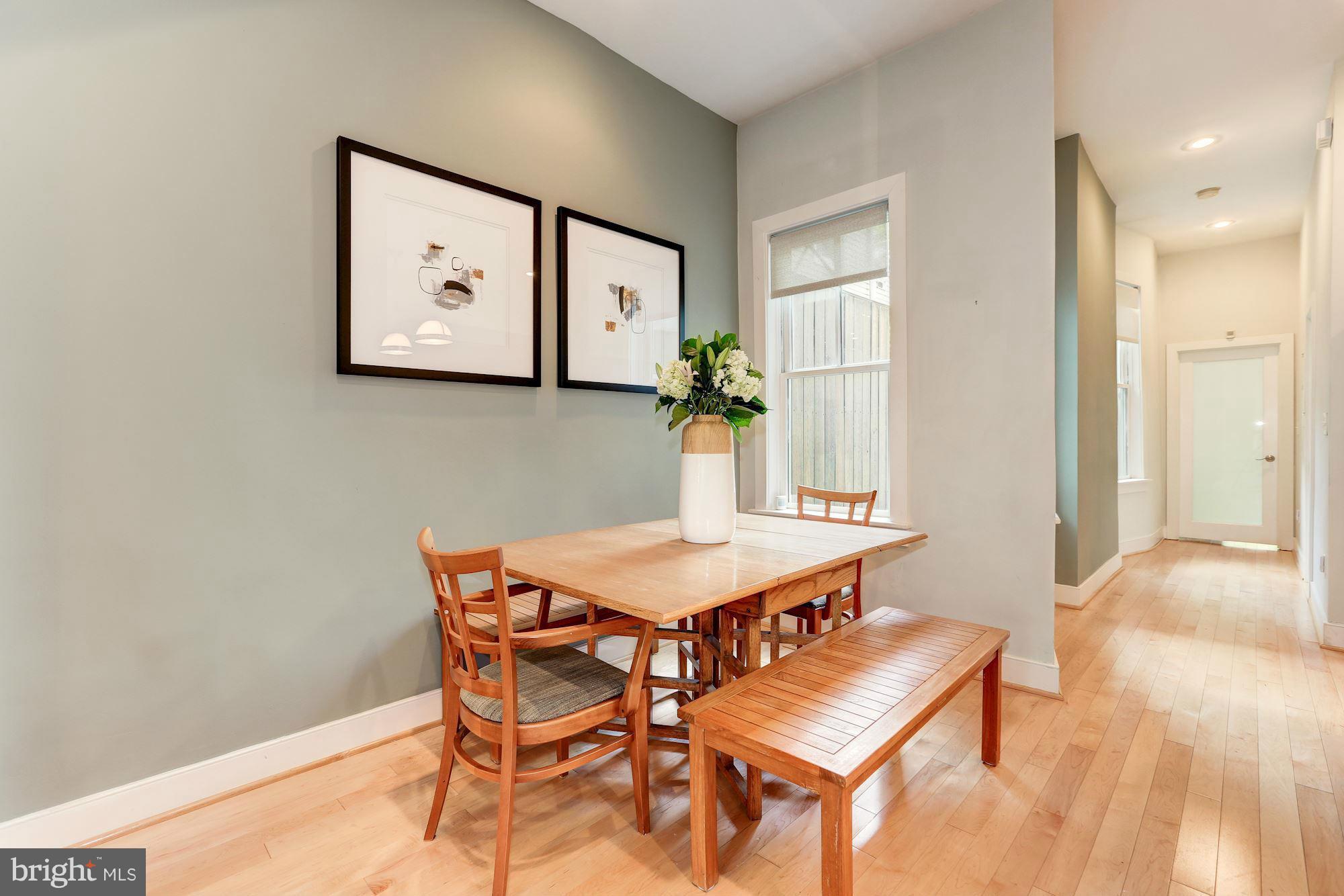 509 P Street Northwest, Unit 1 Washington, DC 20001 - Photo 7 of 21 Main Level - Dining Area