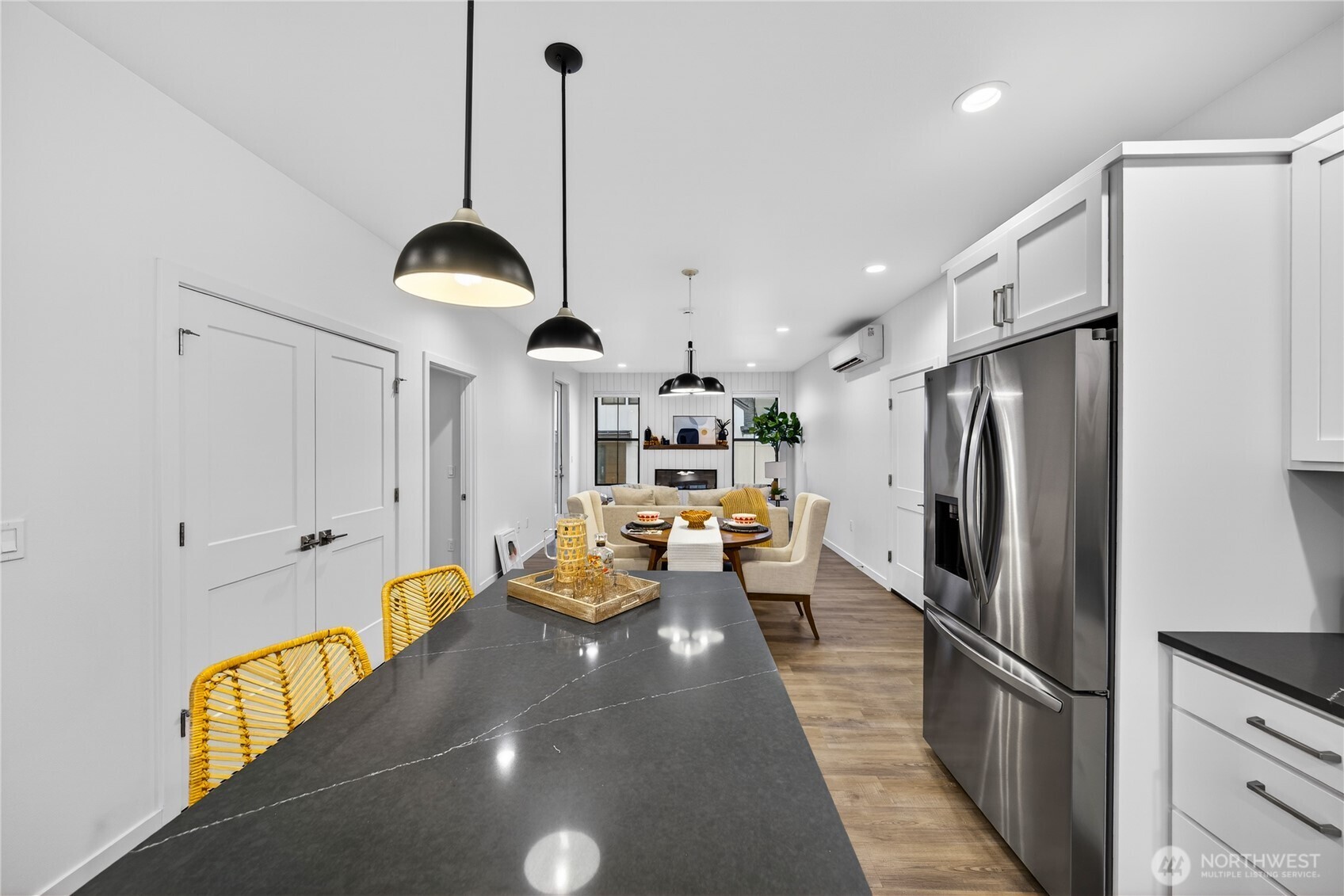 3908 Crosswinds Court Anacortes, WA 98221 - Photo 5 of 34 a kitchen with stainless steel appliances granite countertop a refrigerator a sink and a stove
