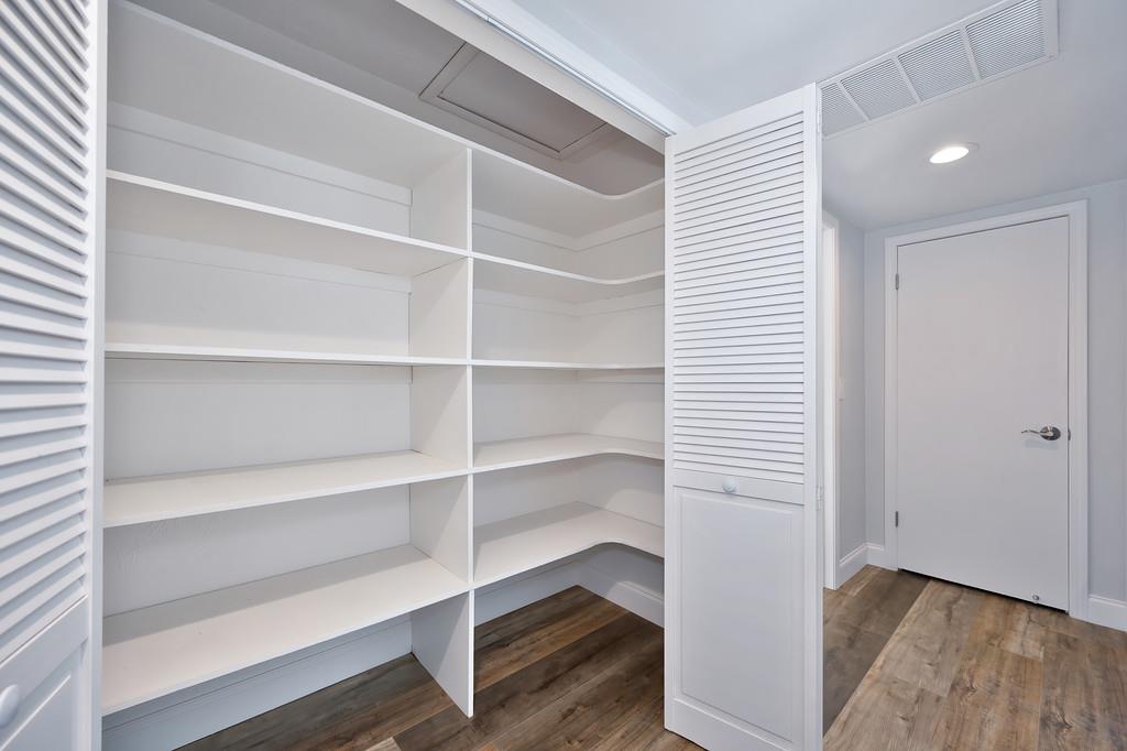 2298 Pinon Road Rescue, CA 95672 - Photo 29 of 67 a view of walk in closet with empty racks