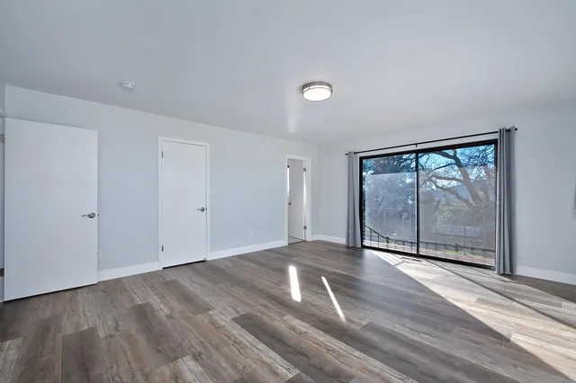 a room with pool tables