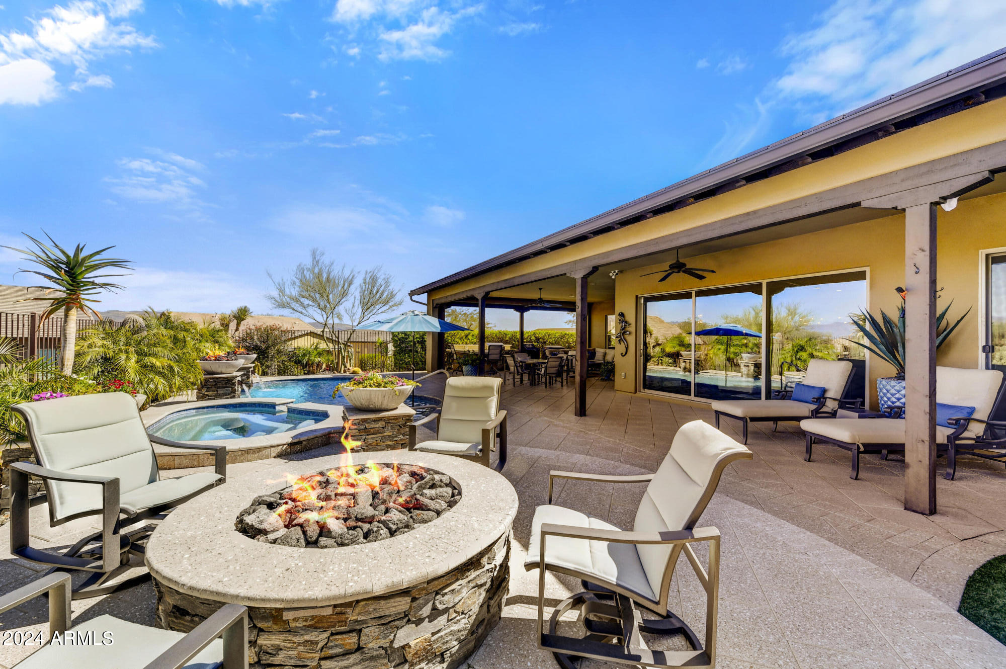 17710 East Fort Verde Road Rio Verde, AZ 85263 - Photo 38 of 57 032_Patio Firepit