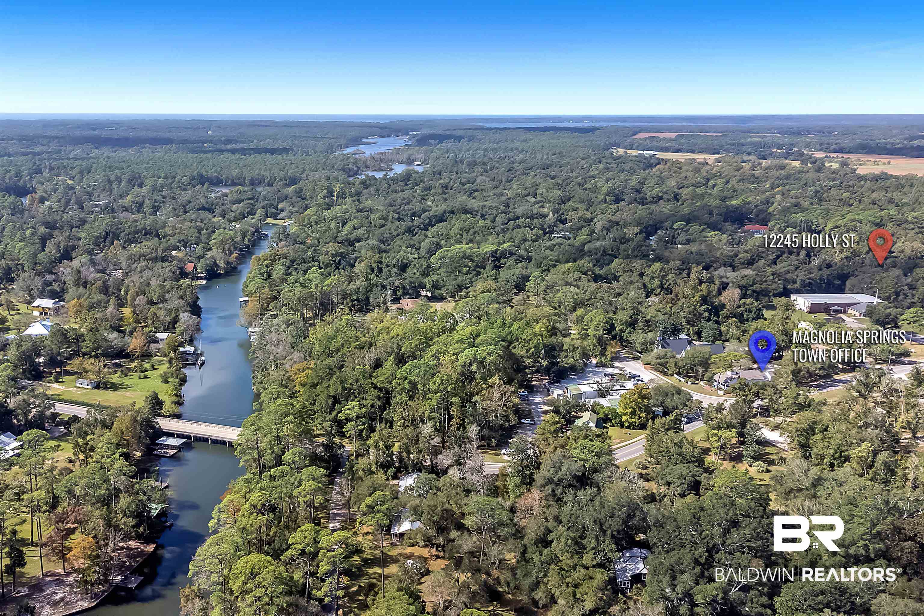 12245 Holly Street Magnolia Springs, AL 36555 - Photo 48 of 49 River view