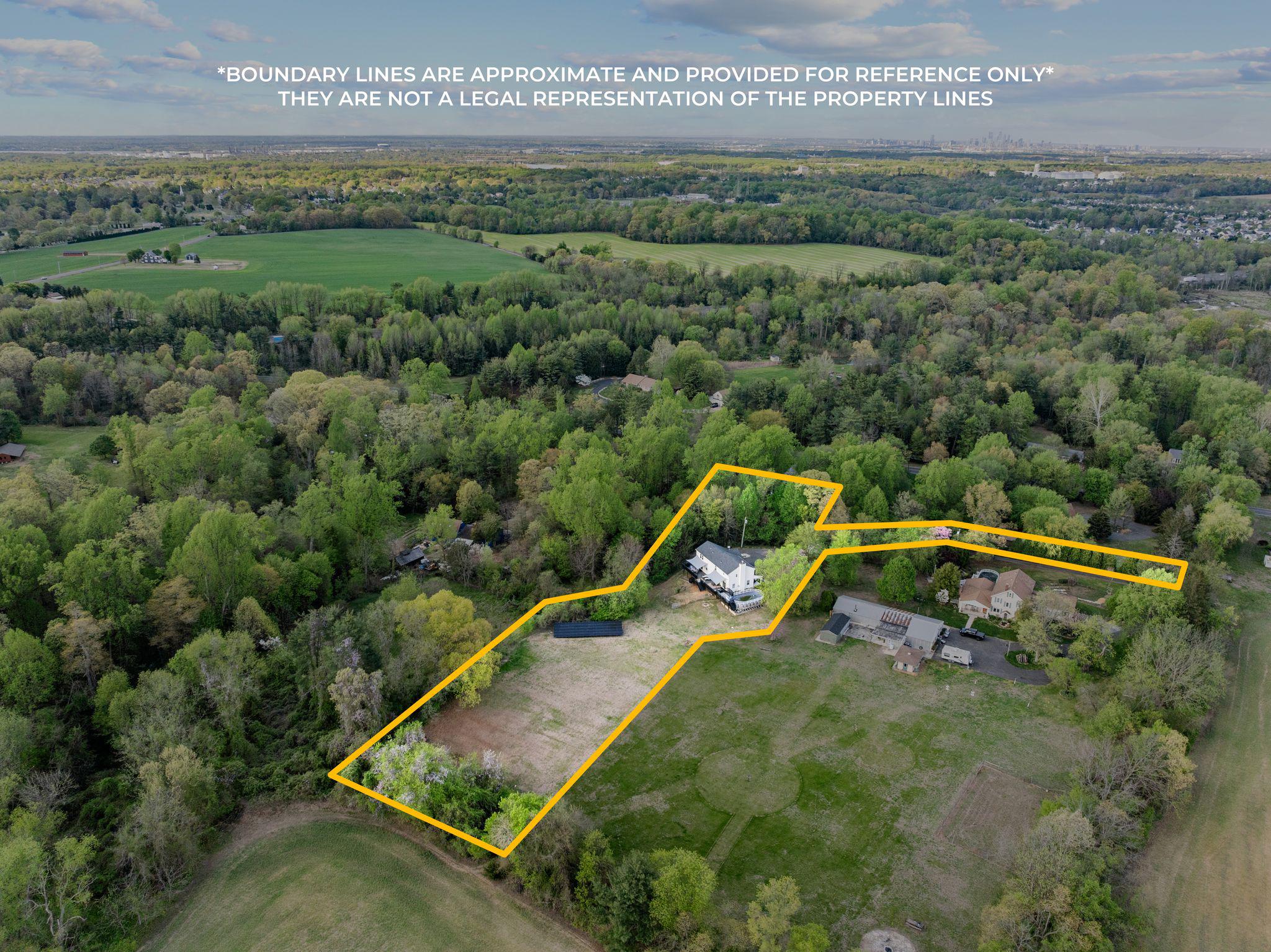 249 Jessups Mill Road Clarksboro, NJ 08020 - Photo 50 of 55 Sprawling estate amidst lush greenery.