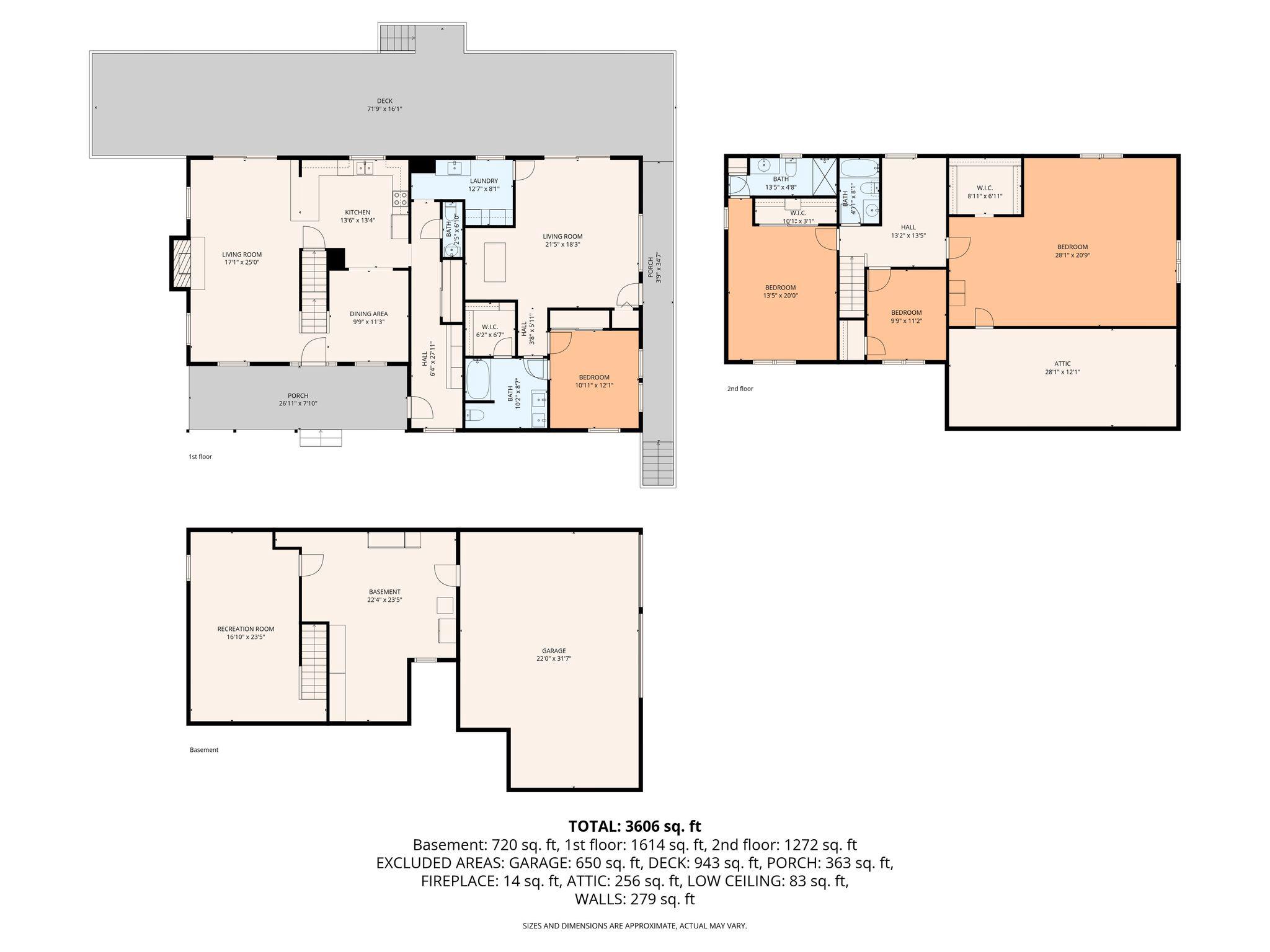 249 Jessups Mill Road Clarksboro, NJ 08020 - Photo 55 of 55 Spacious multi-level floor plan layout.