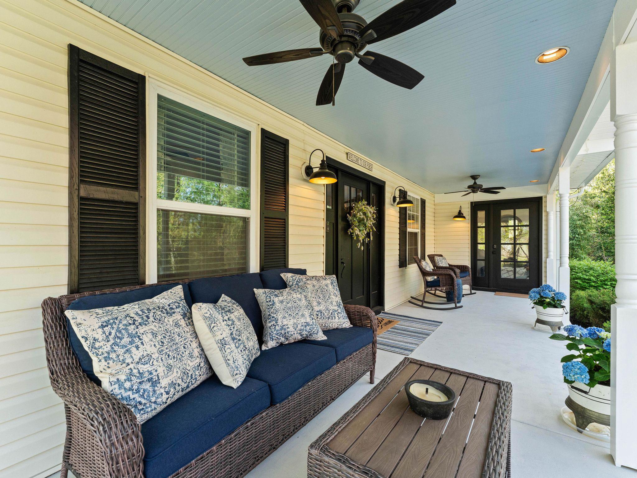249 Jessups Mill Road Clarksboro, NJ 08020 - Photo 7 of 55 Charming porch with inviting ambiance.