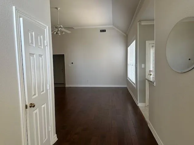 wooden floor in a gallery