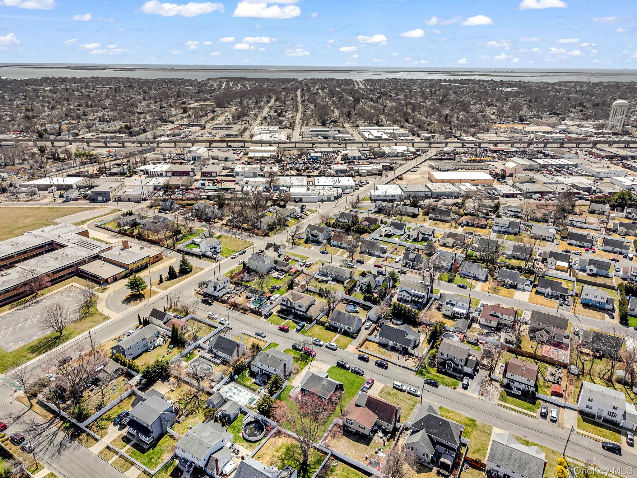 232 30th Street Lindenhurst, NY 11757 - Photo 46 of 46 an aerial view of a city