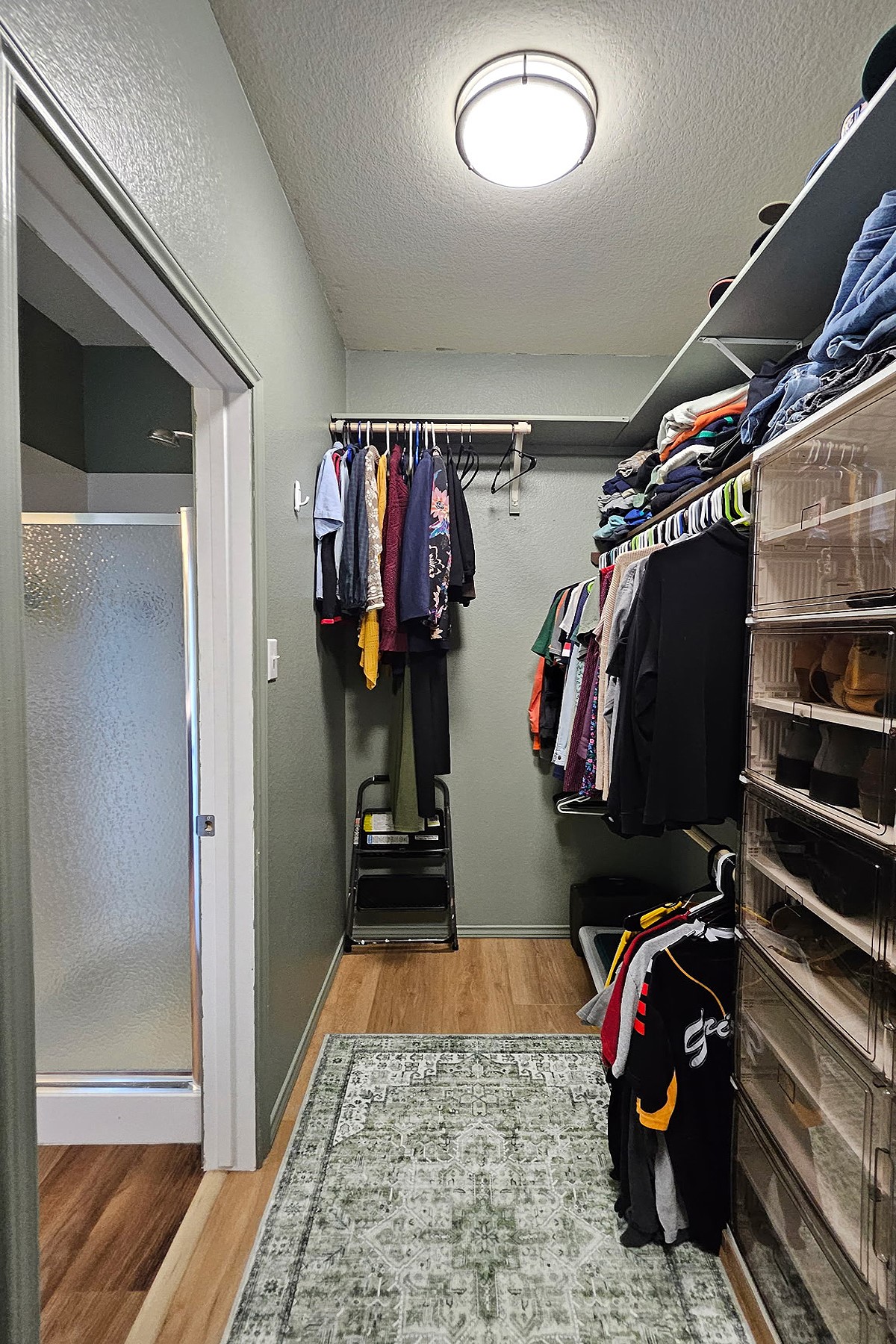 237 Bethann Drive Temple, TX 76502 - Photo 14 of 37 Walk-in closet featuring extensive built-in shelving and hanging rods