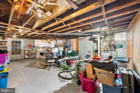 a view of a storage room with lots of stuff