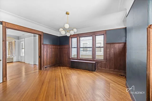 a view of livingroom with hardwood floor and window