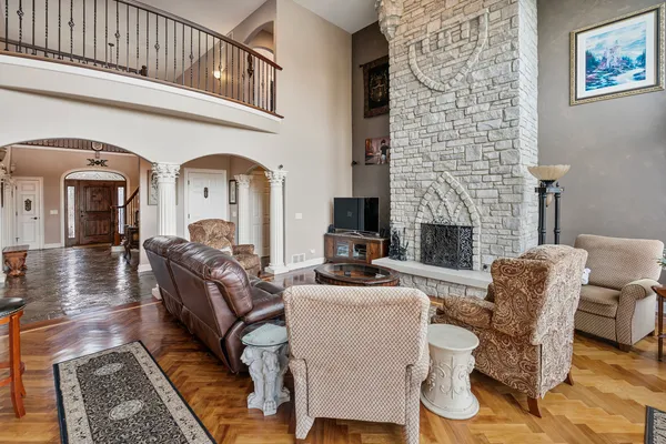 a kitchen with stainless steel appliances granite countertop a stove and a sink
