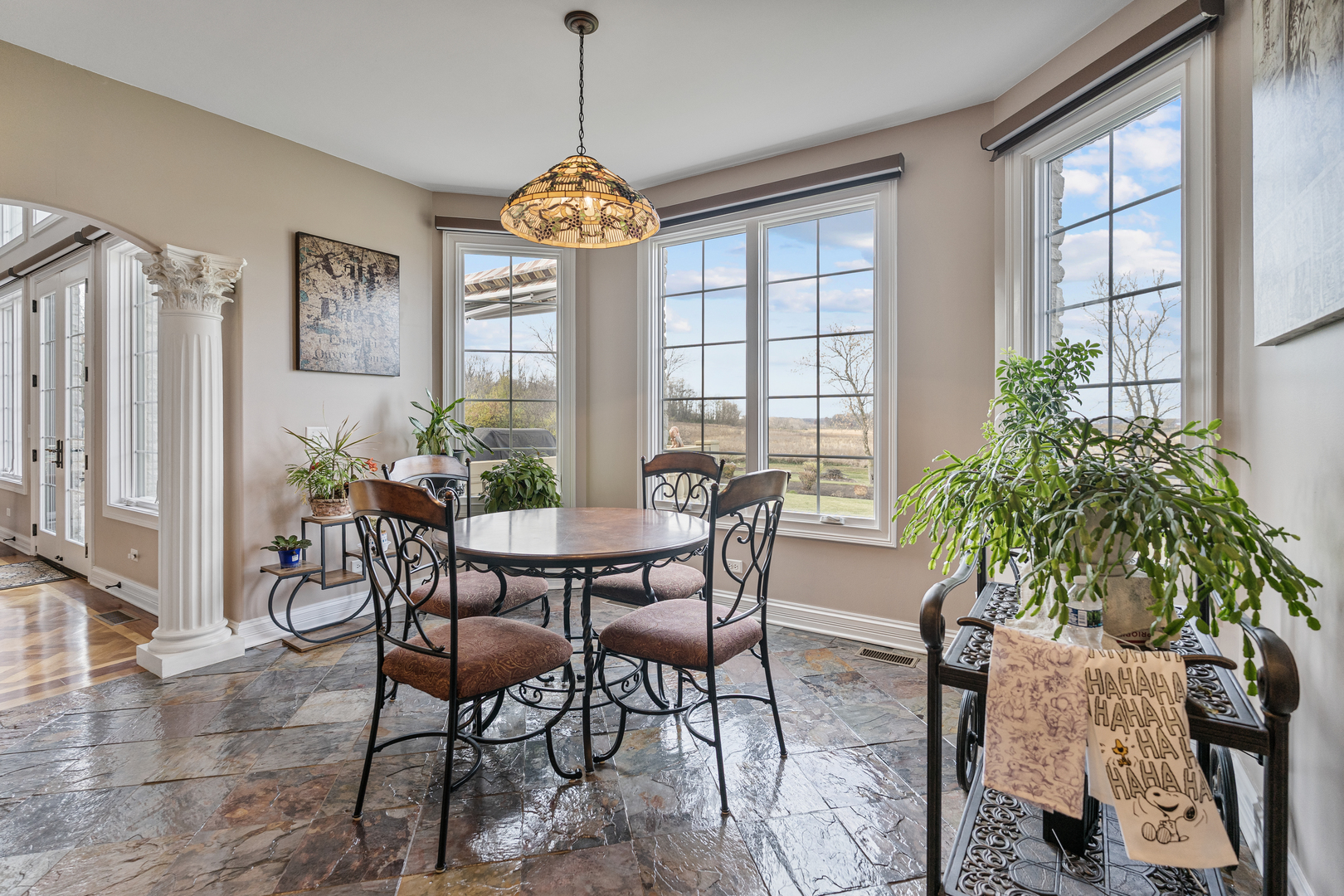 4220 Northgate Drive Spring Grove, IL 60081 - Photo 22 of 105 a view of a dining room with furniture window and wooden floor