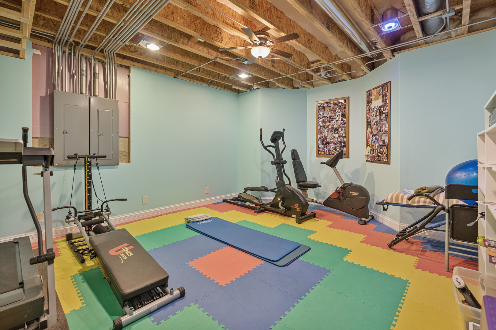 4220 Northgate Drive Spring Grove, IL 60081 - Photo 55 of 105 a room with gym equipment and next to a window