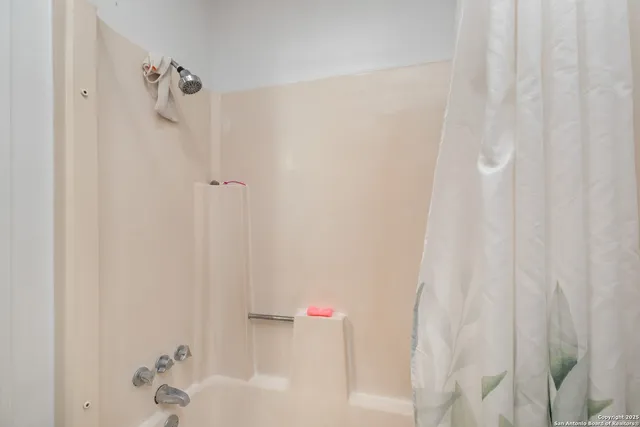 a house view with a backyard space