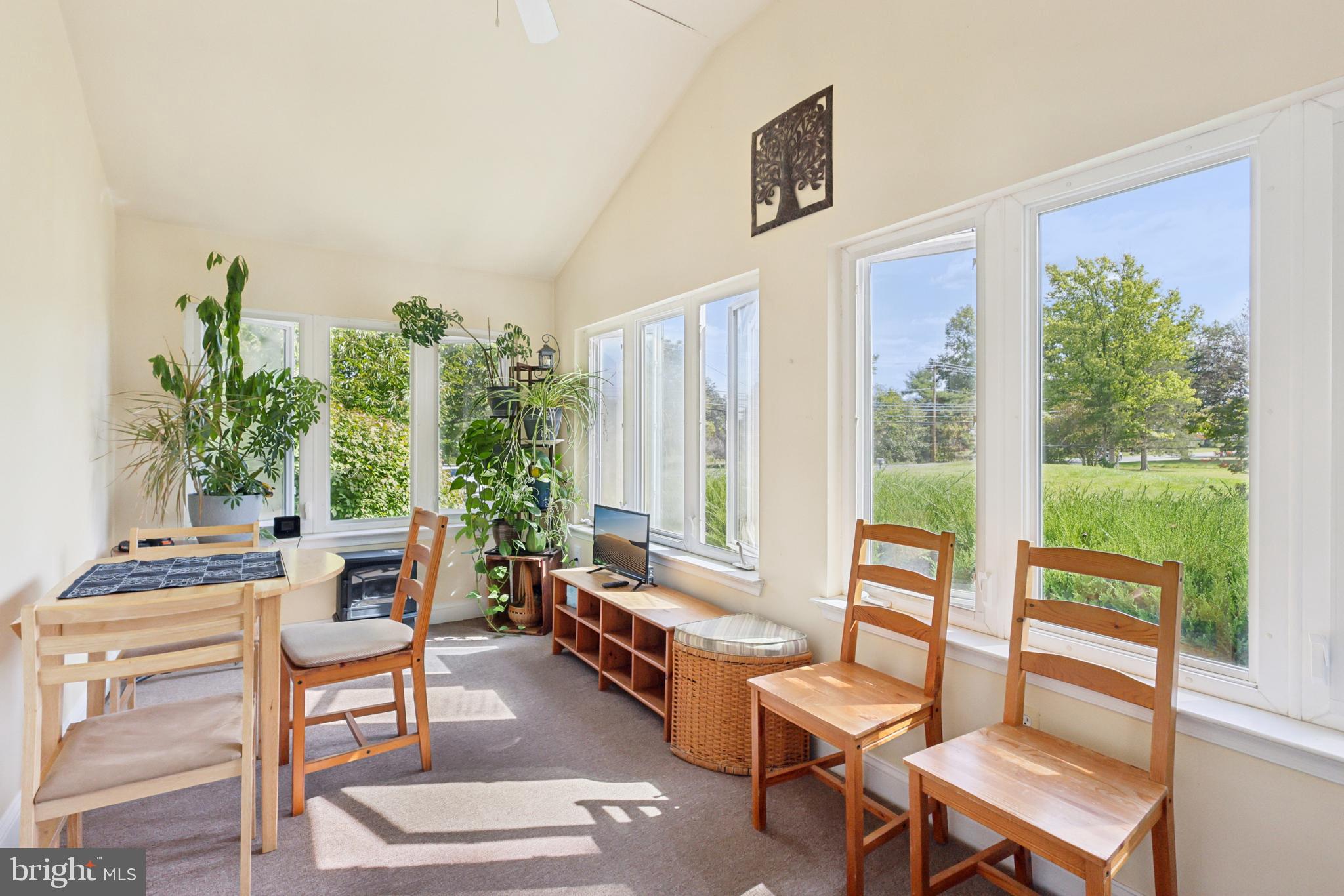 1407 Trenton Harbourton Road Pennington, NJ 08534 - Photo 19 of 31 a living room with furniture and a large window
