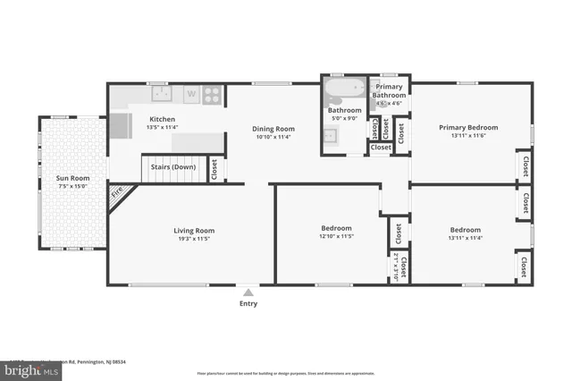 $539,000 | 1407 Trenton Harbourton Road, Pennington, NJ 08534