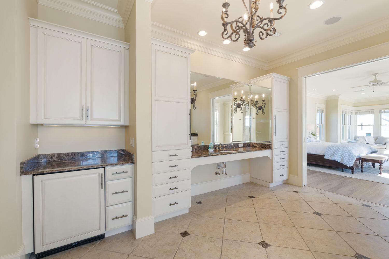 216 Sandtrap Road Miramar Beach, FL 32550 - Photo 36 of 66 a large white kitchen with a sink