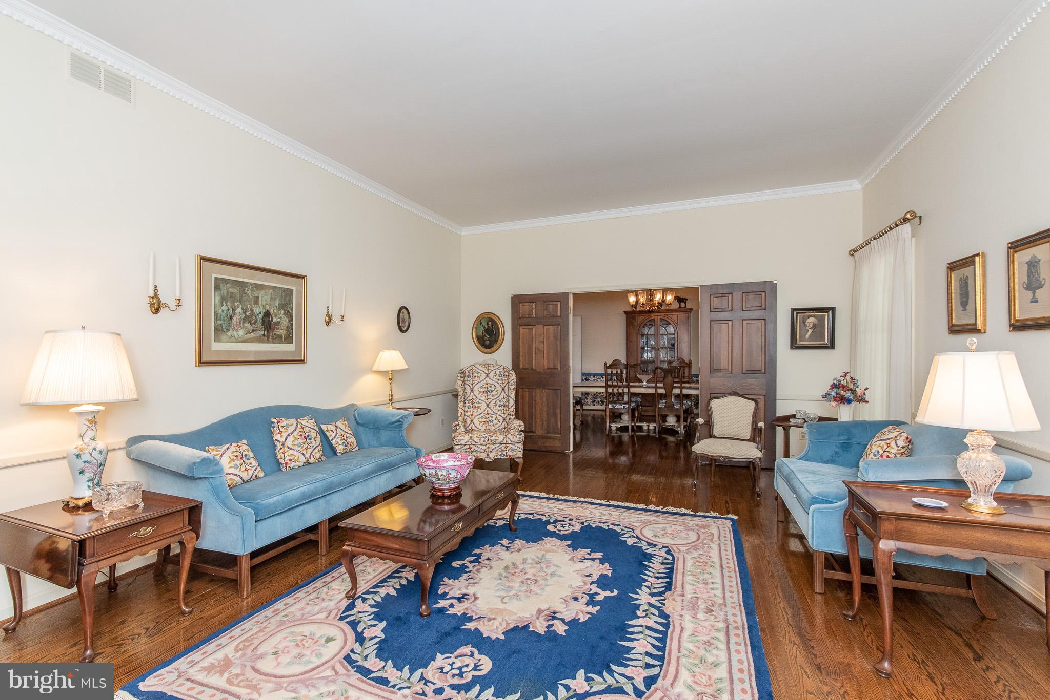 1611 Rolling Road Bel Air, MD 21014 - Photo 5 of 30 Living Room w/Gleaming Hardwood FLoors