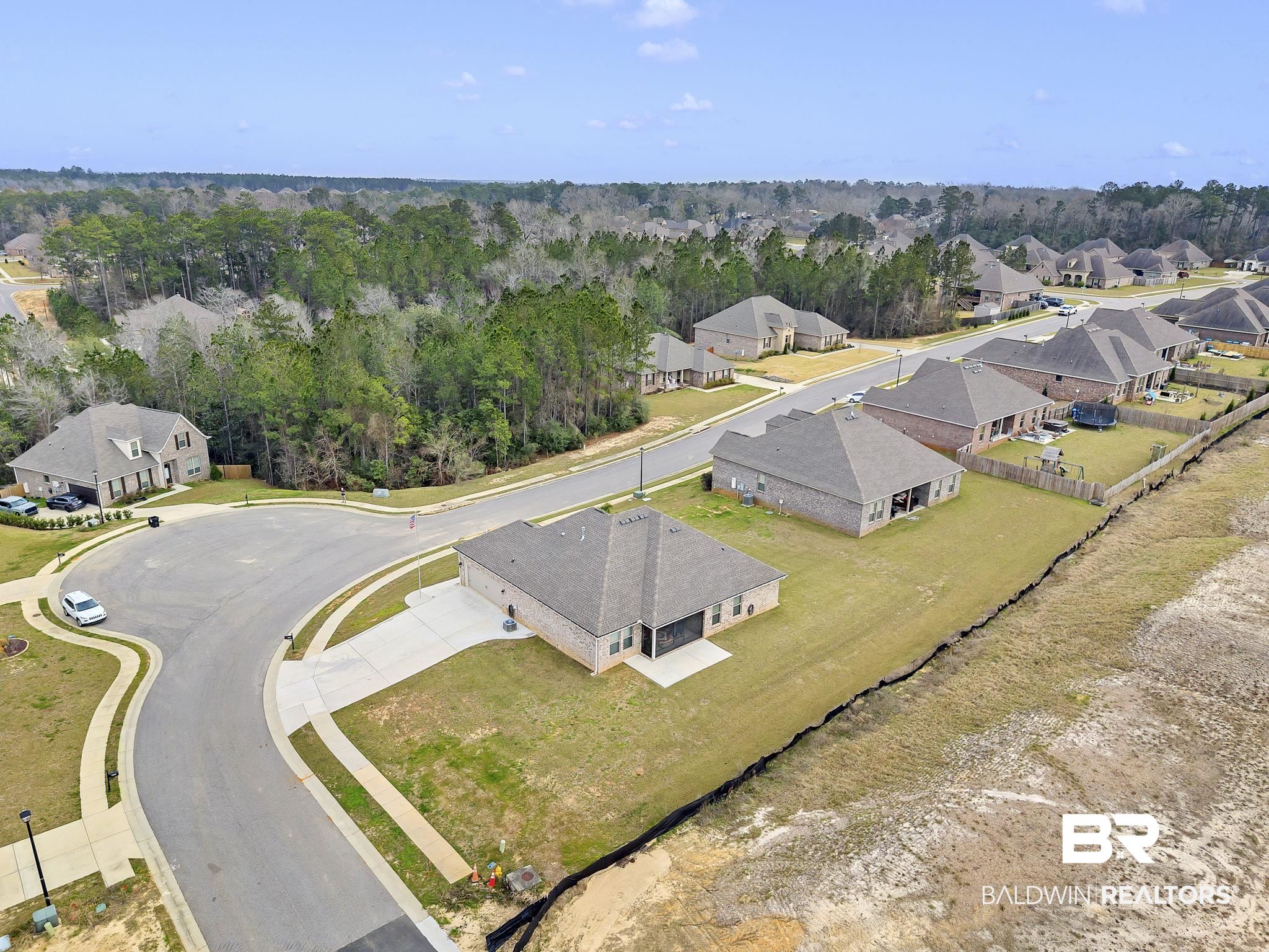 11247 Thistledown Loop Spanish Fort, AL 36527 - Photo 55 of 72 Bird's eye view featuring a residential view