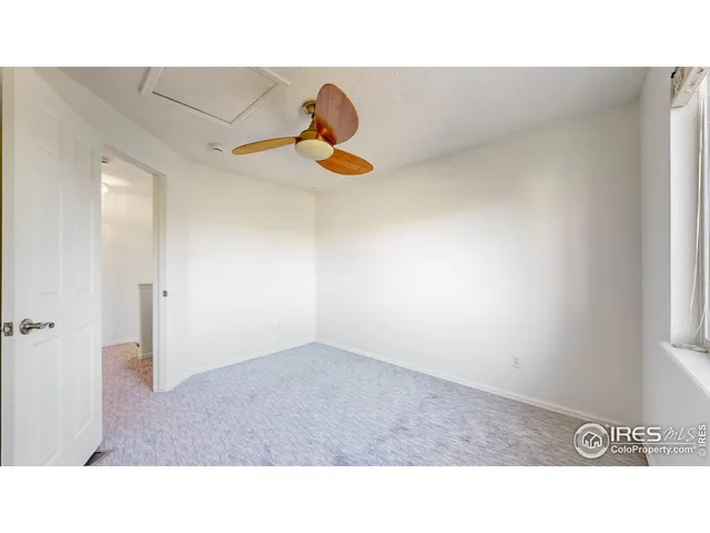 a open hall with a window