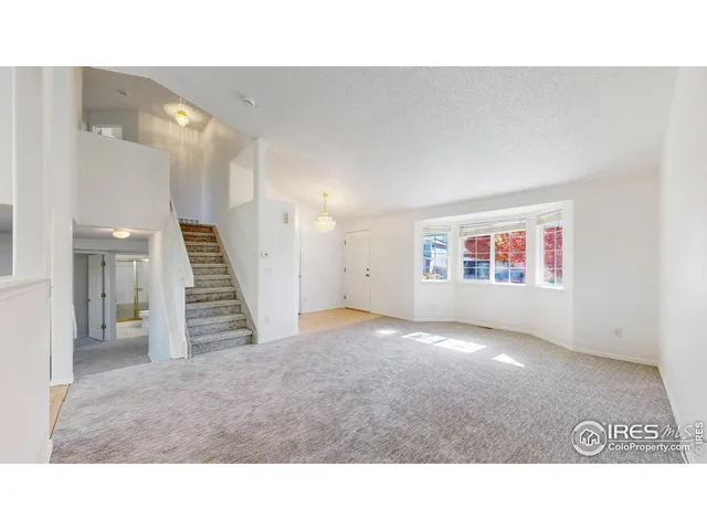 a open hall with stairs