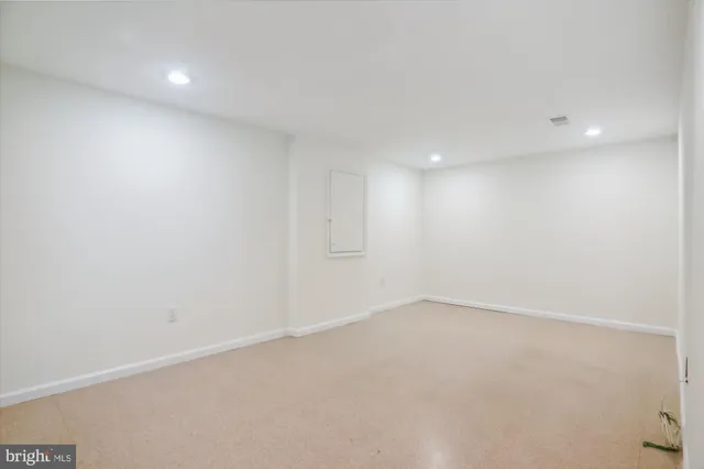 a view of empty room