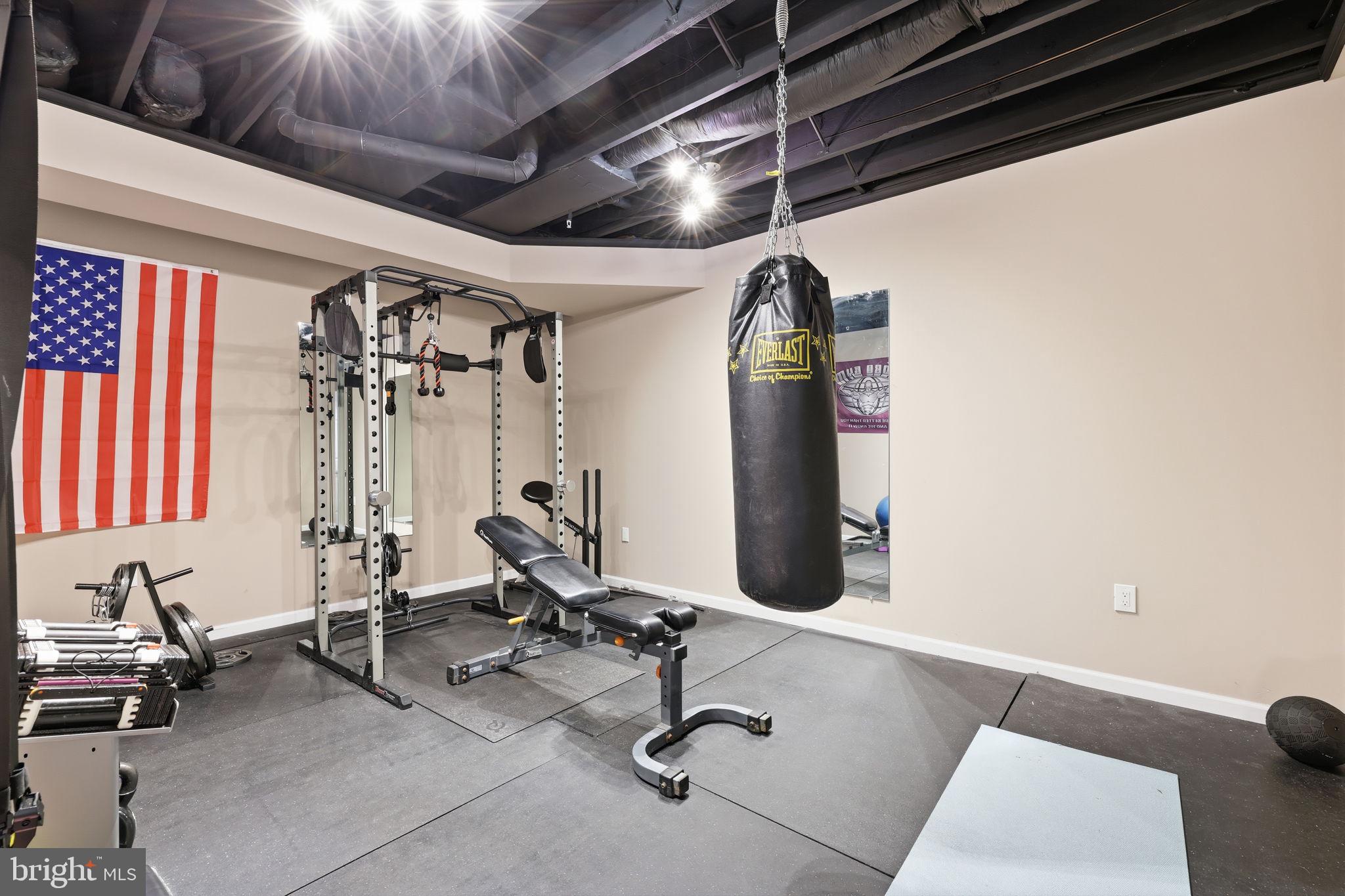 3852 Dark Hollow Road Furlong, PA 18925 - Photo 27 of 52 a view of a room with gym equipment