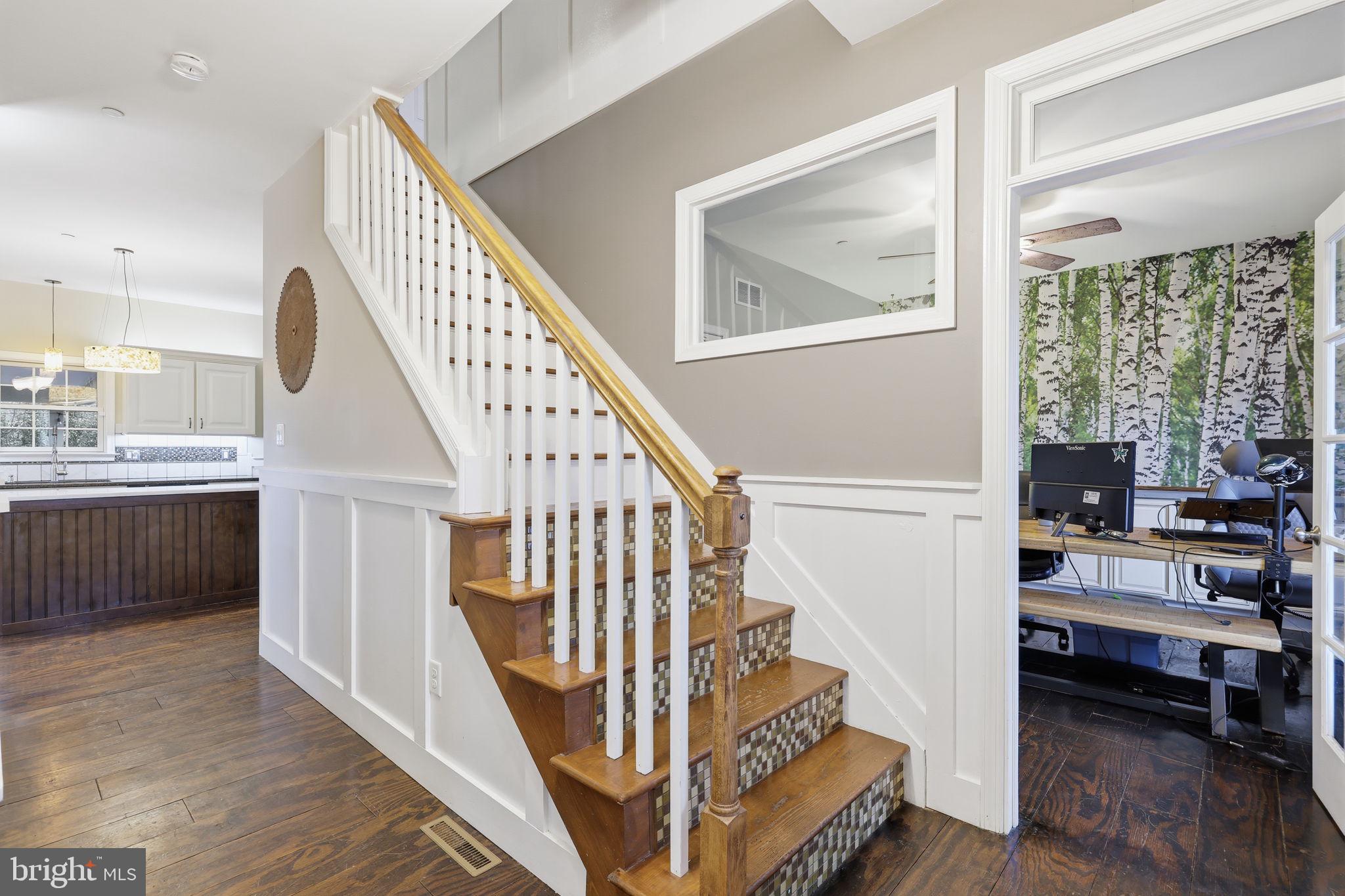 3852 Dark Hollow Road Furlong, PA 18925 - Photo 5 of 52 a view of entryway and hall with wooden floor