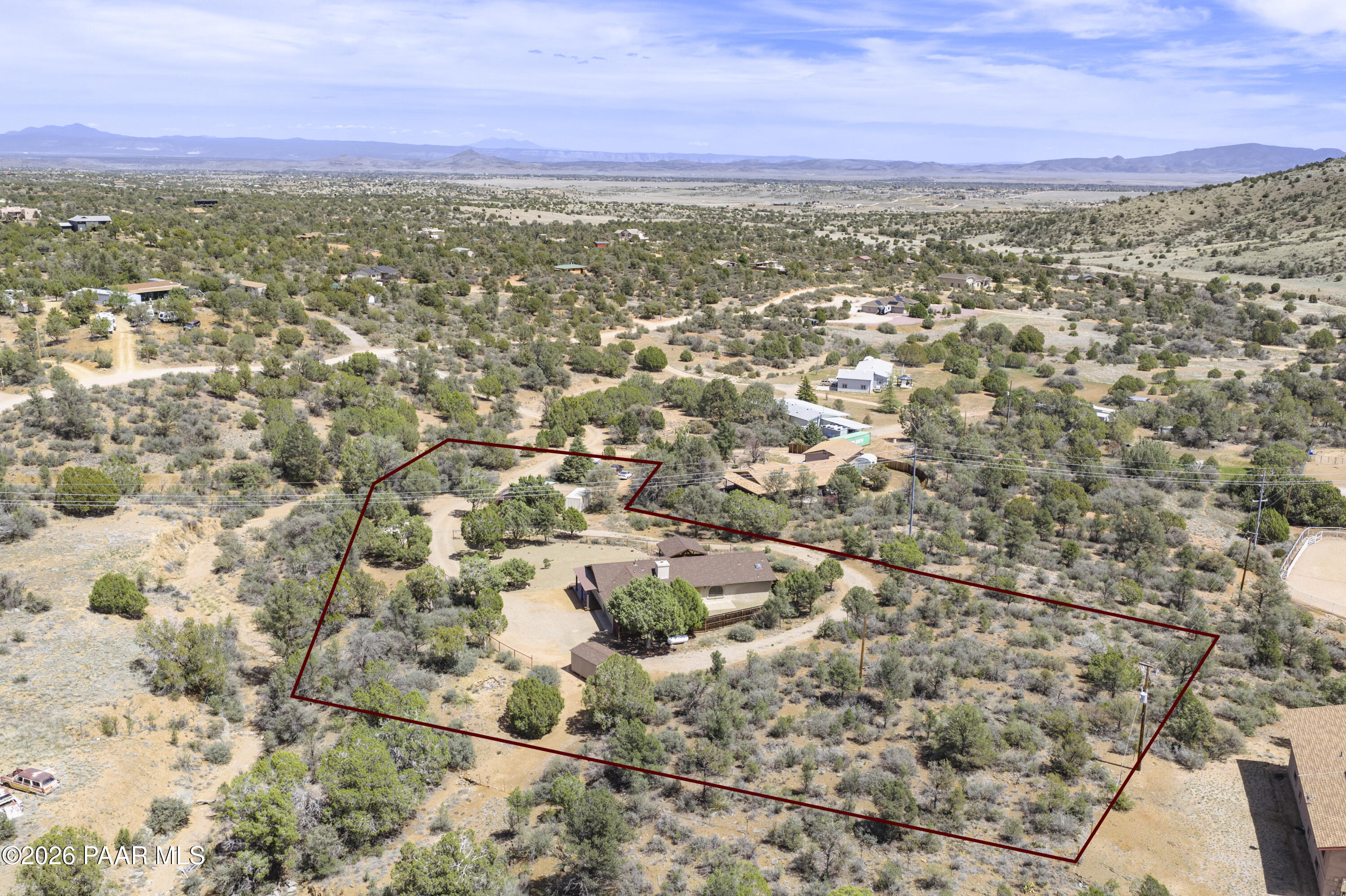 4355 Marlow Road Prescott, AZ 86305 - Photo 33 of 58 Aerial Overview 2