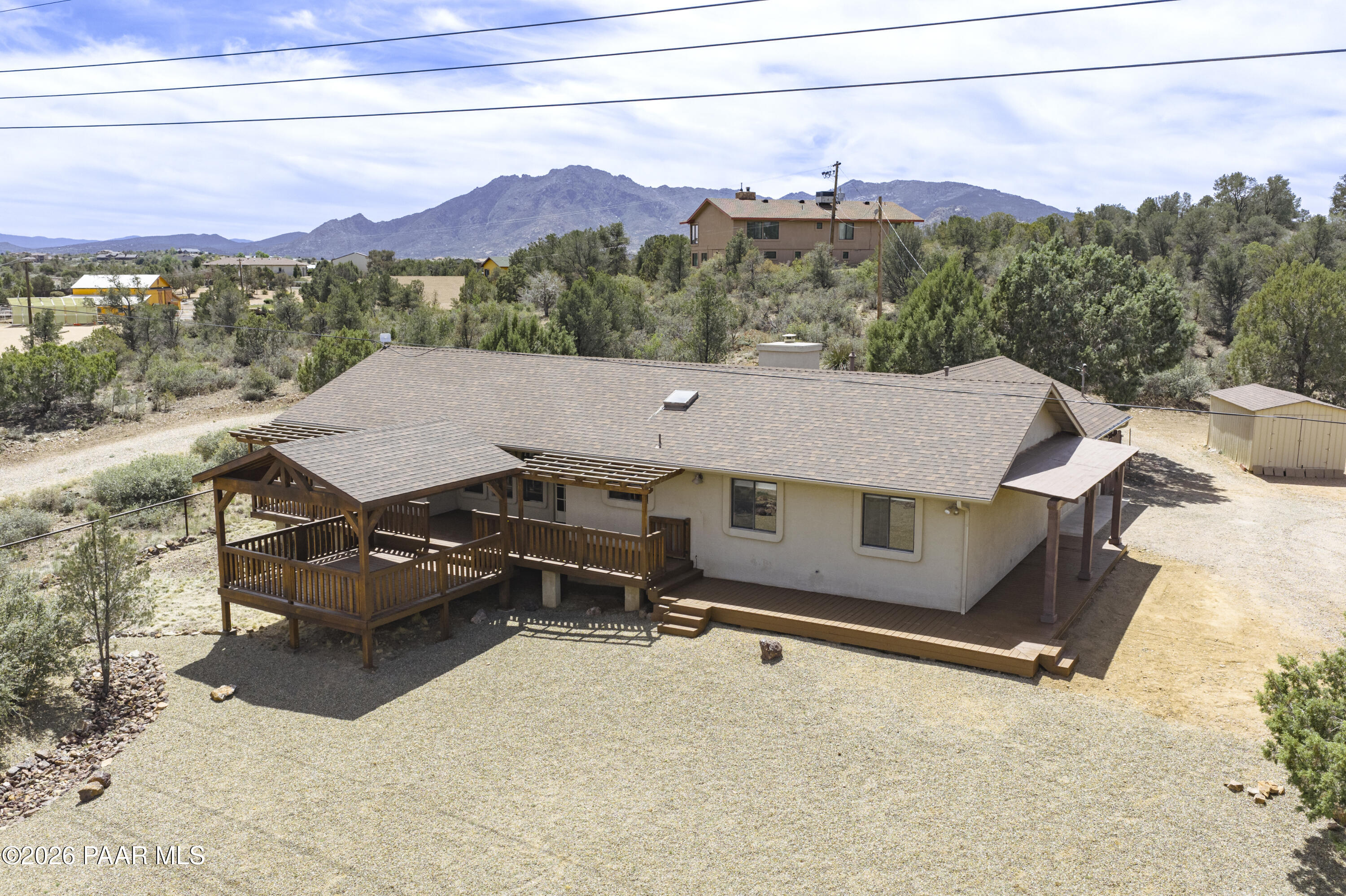 4355 Marlow Road Prescott, AZ 86305 - Photo 46 of 58 Aerial View 3