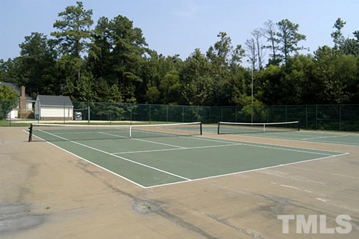 2301 Bay Harbor Drive Raleigh, NC 27604 - Photo 22 of 25 a view of a tennis court