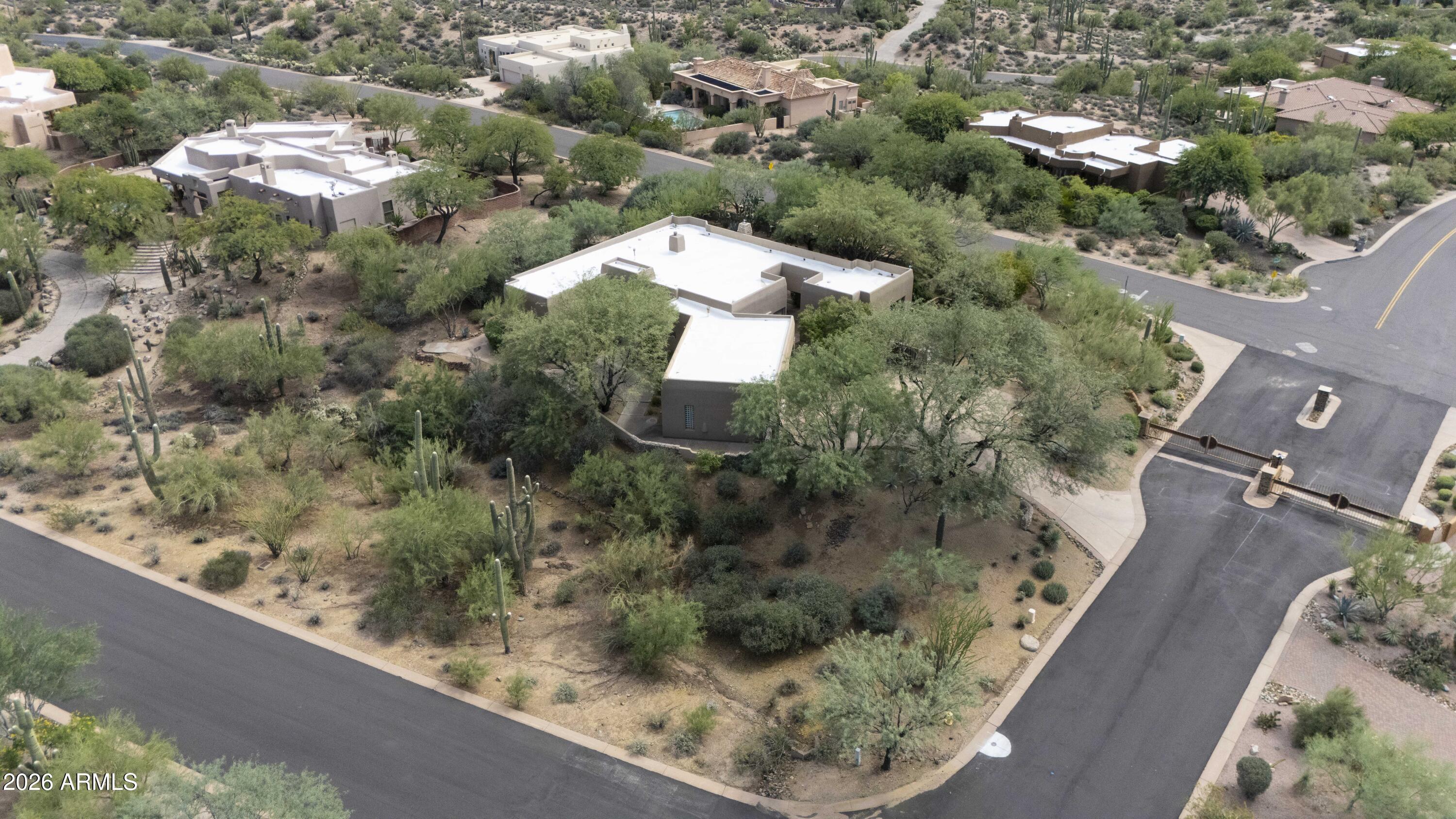 38601 North Rising Sun Road Carefree, AZ 85377 - Photo 2 of 35 Aerial of Property