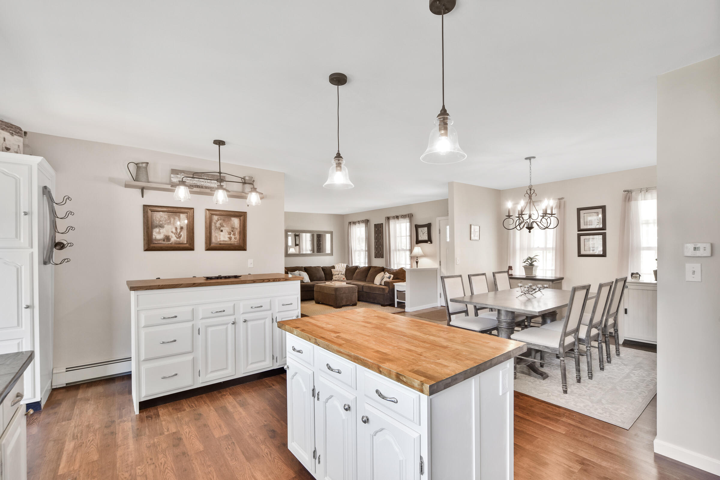115 Adams Road Bowdoin, ME 04287 - Photo 10 of 48 Open Concept K/DR/LR