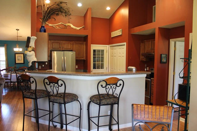 955 Toms Knob Road Rocky Mount, VA 24151 - Photo 9 of 31 Kitchen w/Bar