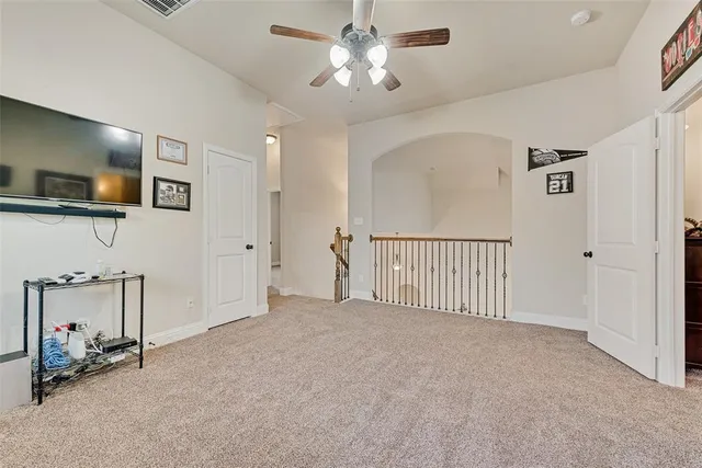 a view of livingroom with furniture and windows